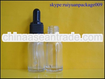 5ml 10ml 15ml 20ml 30ml 50ml clear glass dropper bottles for olive oli