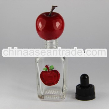 5ml dropper bottle with childproof rubber dropper cap