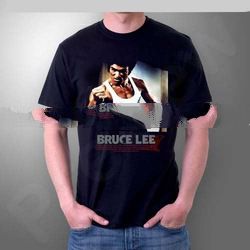 New Tee T-Shirt With "BRUCE LEE" Image