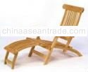 teak steamer chair