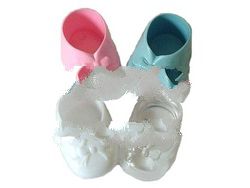 plastic baby booties