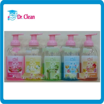 600ml Fresh Smell Bubble Bubble Hand Washing Gel