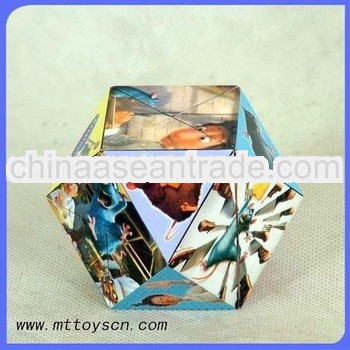 60MM Promotional diamond folding magic cube puzzle