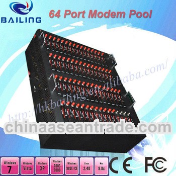 64 Port GSM Modem Pool for SMS MMS with Wavecom and Siemens Module SMS Machine