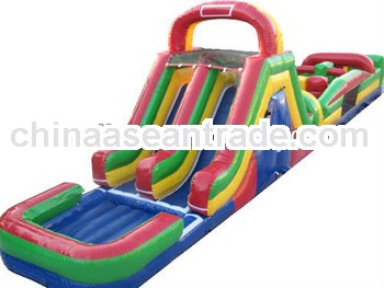 65' inflatable Mega Obstacle Course