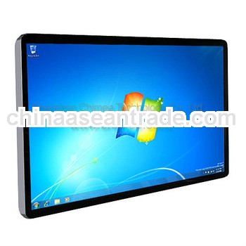 65inch lcd round corner advertising media display all in one computer