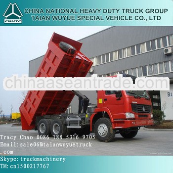 6*4 Drive 10 Wheels HOWO Tipper Truck