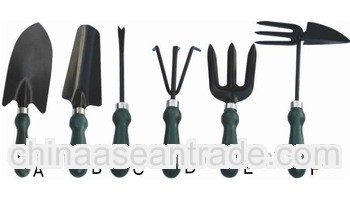 6 PCS handle garden tool set ,easy carrying garden tool set, garden tool bag