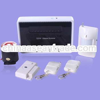 6 wireless zone gsm sms home burglar security alarm system wholesale