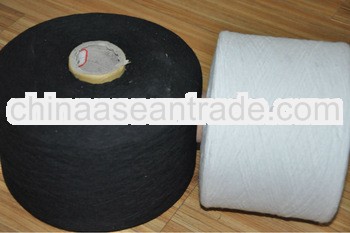 70% cotton and 30% polyester recycled cotton yarn for weaving ne12s