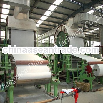787mm small tissue machine to make tissue paper with small capacity