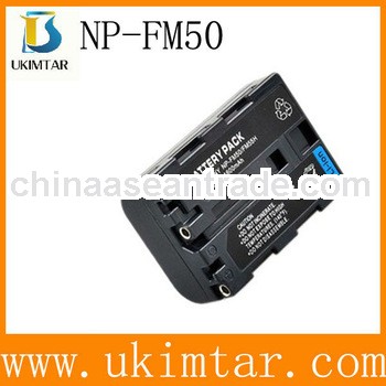 7.4v 1600mAh Digital camera battery for sony NP-FM50/FM55H