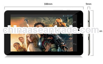 7 Inch Support Android 4.1,Calling and GPS 3g sim card tablet pc