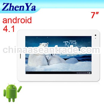 7 inch Android 4.1 Hot Sale Bluetooth/GPS Tablet Pc 3G Sim Card Slot