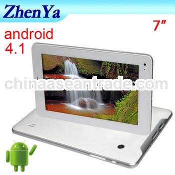 7 inch Five point cap-touch Android 4.1 3G Calling sim tablet pc