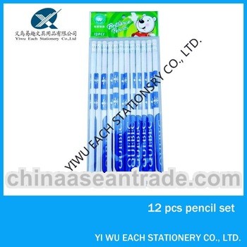 7 inch heat transfer printed pencil