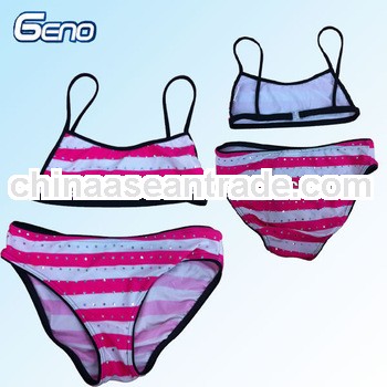 80%Nylon and 20%Spandex children swimsuit