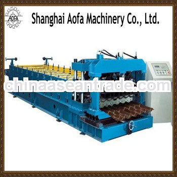 840 glazed tile roll forming machine for India