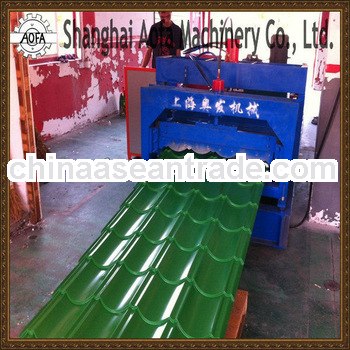 860 Glazed tile cold roll forming machine