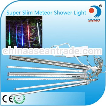 8 slim tubes meteor rainfall led icicle light/christmas light/holiday light