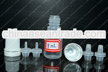 8ml PE tamper proof / pilfer evident bottle