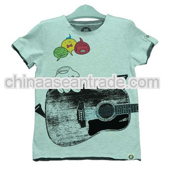 95%cotton 5% Spandex Boy's T Shirt Top Kid Clothes