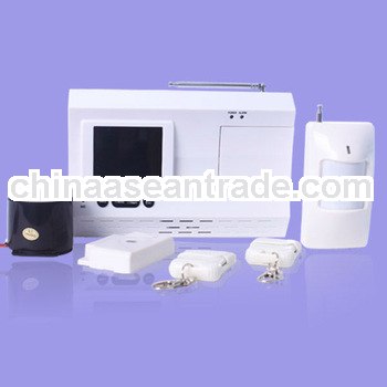 99 Zone LCD PSTN Alarm System with English User's Manual