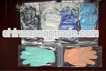 9 Inch Disposable Powdered Nitrile Examination Glove