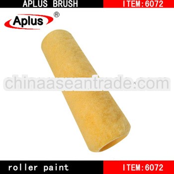 9" cage frame polyester yellow paint roller cover