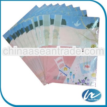 A4 plastic document folder, Eco-friendly Materials, Customized Design Printing is Accepted
