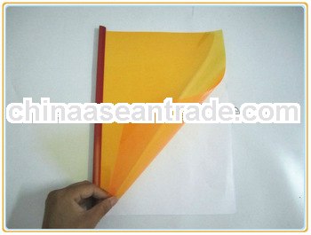A4 transparent coloured plastic sheets&pvc binding cover for blister medicine packing