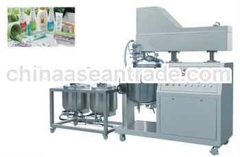 ABB motor Vacuum Emulsifying Mixer (Hydraulic Lift), cosmetic cream mixing machine, vacuum homogeniz