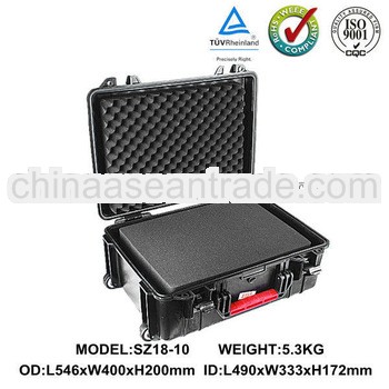 ABS Waterproof plastic carrying tool case with wheels