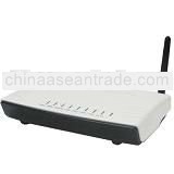 ADSL Wireless VoIP Modem Router with 4 LAN and 2 FXS