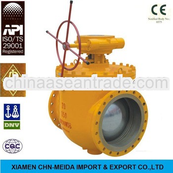 API6D Trunnion Mounted Ball Valve Flange End