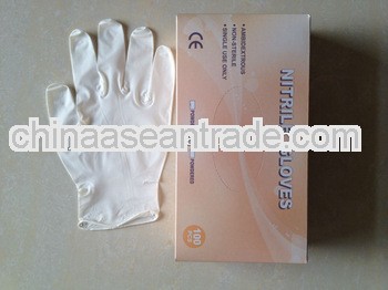 AQL1.5 Powder Free Nitrile Examination Gloves