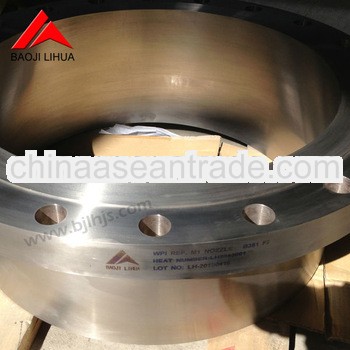 ASME B16.5 Gr5 titanium flange bearing,asme flange bearing