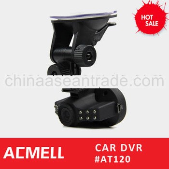 AT120 Mini full HD 6 ir led vehicle car camera dvr video recorder