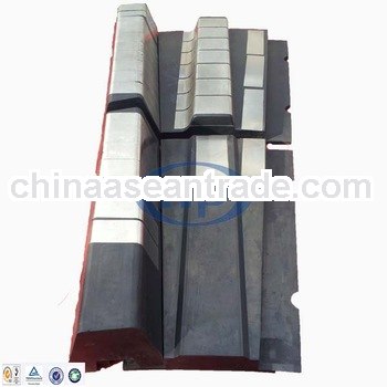 Abrasive resistant and wear resistant composite ball mill shell liner