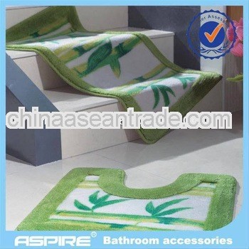 Acrylic material bamboo design bath set