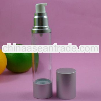 Airless Cosmetic 30ml airless bottle frostedr with pump cap for packing