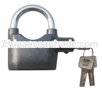 Alarm padlock with Anti-cut shackle