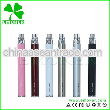 Alibaba china hot sales 2013 products wholesale high quality variable voltage battery ego-c twist ba