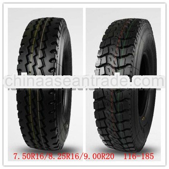 All radial truck tire 750R16,900R20,825R16 with all certificates