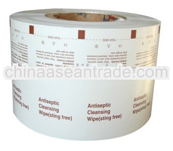 Aluminium foil paper for Antiseptic Wipes