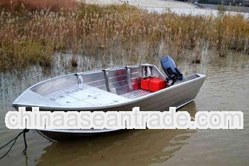 Aluminum hull boats for carp fishing