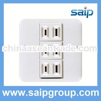 American style wall switch 13a wall socket