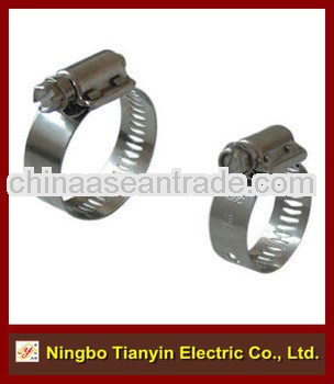 American type stainless steel hose clips