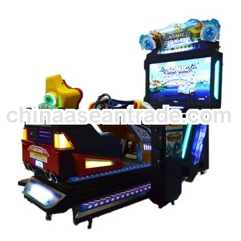 Amusement park 4D sonic car driving machine games