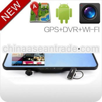 Android 4.0 WIFI Bluetooth gps navigation bluetooth universal car rearview camera